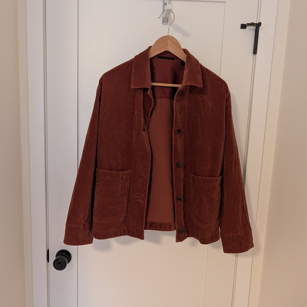 UNIQLO Corduroy Chore Jacket BROWN (XL)
